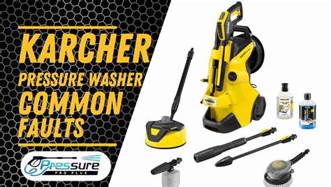 Karcher Pressure Washer Common Faults (Common Problems,。